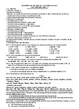 Đề cương ôn tập học kỳ I môn Hóa học Lớp 11 - Năm học 2018-2019